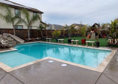 this is a picture of pool deck works in Elk Grove, CA